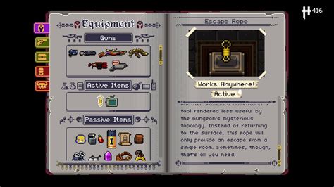 escape rope gungeon